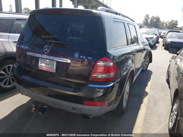 Aukcja sprzedaży 2008 Mercedes-benz Gl 320 Cdi, vin: 4JGBF22E28A322071, numer aukcji: 40083875