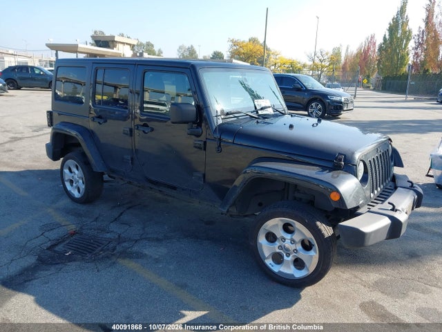 40091868 :رقم المزاد ، 1C4BJWEG1EL150798 vin ، 2014 Jeep Wrangler Unlimited Sahara مزاد بيع