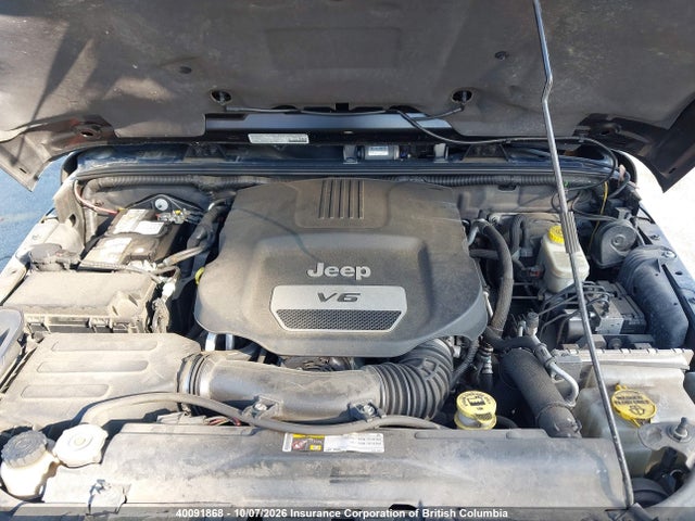 40091868 :رقم المزاد ، 1C4BJWEG1EL150798 vin ، 2014 Jeep Wrangler Unlimited Sahara مزاد بيع