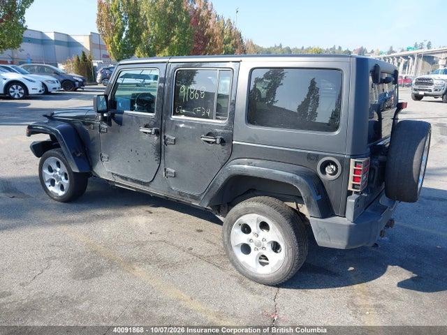40091868 :رقم المزاد ، 1C4BJWEG1EL150798 vin ، 2014 Jeep Wrangler Unlimited Sahara مزاد بيع