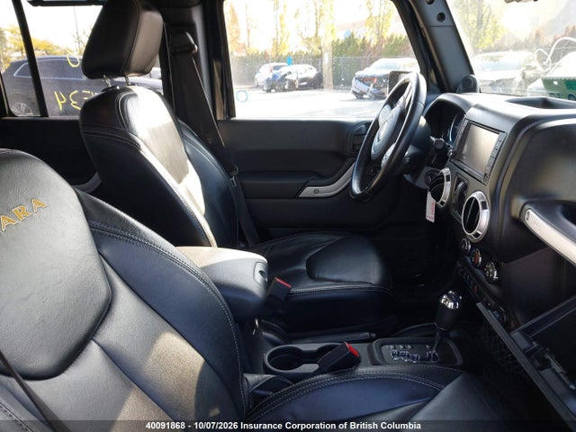40091868 :رقم المزاد ، 1C4BJWEG1EL150798 vin ، 2014 Jeep Wrangler Unlimited Sahara مزاد بيع