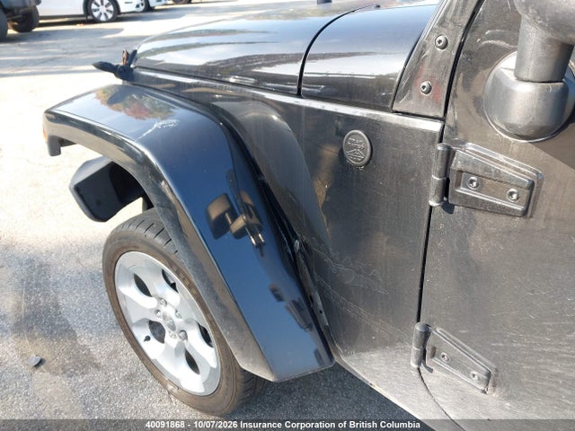 40091868 :رقم المزاد ، 1C4BJWEG1EL150798 vin ، 2014 Jeep Wrangler Unlimited Sahara مزاد بيع