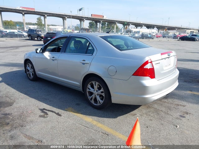 40091874 :رقم المزاد ، 3FAHP0HA6CR133139 vin ، 2012 Ford Fusion Se مزاد بيع