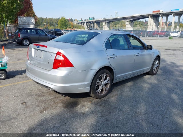 40091874 :رقم المزاد ، 3FAHP0HA6CR133139 vin ، 2012 Ford Fusion Se مزاد بيع