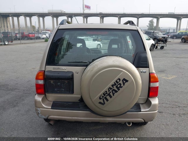 Продажа на аукционе авто 2002 Suzuki Grand Vitara Jlx/limited, vin: JS3TD62V924156841, номер лота: 40091882