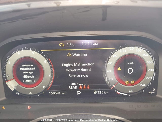 Продаж на аукціоні авто 2021 Nissan Rogue Platinum, vin: JN8AT3DD3MW305073, номер лоту: 40090064