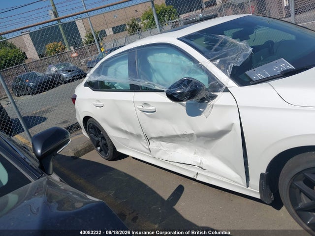 Aukcja sprzedaży 2025 Honda Civic Sport/sport Touring, vin: 2HGFE4F80SH016358, numer aukcji: 40083232