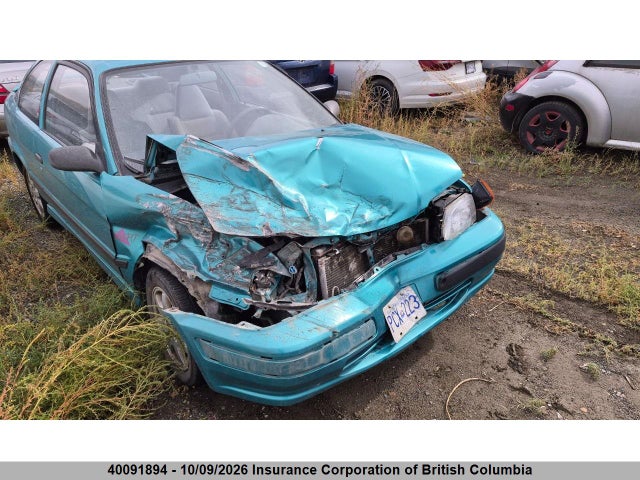 Aukcja sprzedaży 1996 Toyota Tercel Dx, vin: JT2AC56L6T0168457, numer aukcji: 40091894