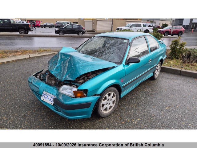 Aukcja sprzedaży 1996 Toyota Tercel Dx, vin: JT2AC56L6T0168457, numer aukcji: 40091894