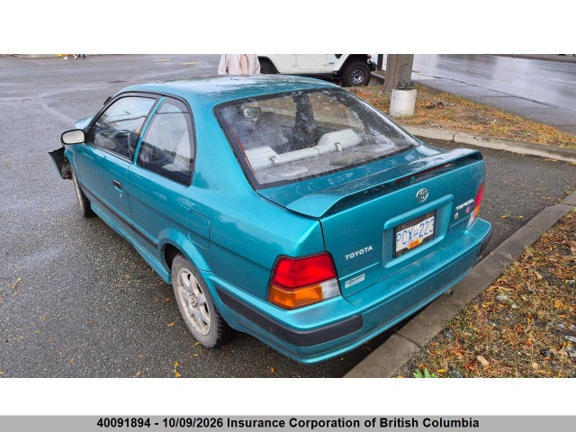 Aukcja sprzedaży 1996 Toyota Tercel Dx, vin: JT2AC56L6T0168457, numer aukcji: 40091894