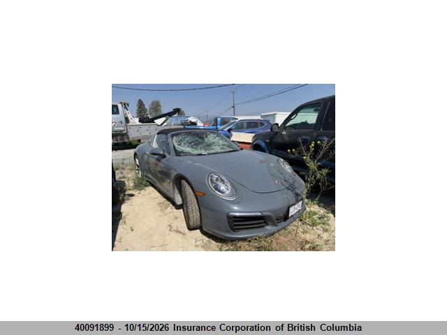 40091899 :رقم المزاد ، WP0BB2A92JS134767 vin ، 2018 Porsche 911 مزاد بيع