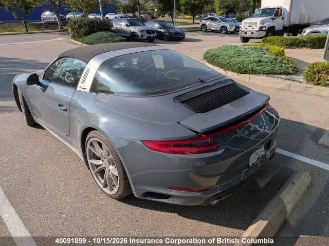 2018 Porsche 911 მანქანა იყიდება აუქციონზე, vin: WP0BB2A92JS134767, აუქციონის ნომერი: 40091899