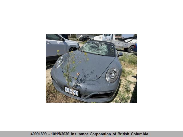 2018 Porsche 911 მანქანა იყიდება აუქციონზე, vin: WP0BB2A92JS134767, აუქციონის ნომერი: 40091899