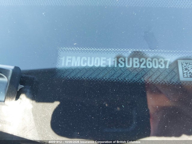 Продажа на аукционе авто 2025 Ford Escape, vin: 1FMCU0E11SUB26037, номер лота: 40091912