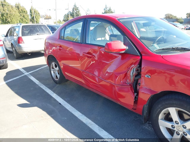 40091913 :رقم المزاد ، JM1BK12F541192722 vin ، 2004 Mazda 3 I مزاد بيع