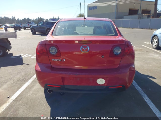 40091913 :رقم المزاد ، JM1BK12F541192722 vin ، 2004 Mazda 3 I مزاد بيع