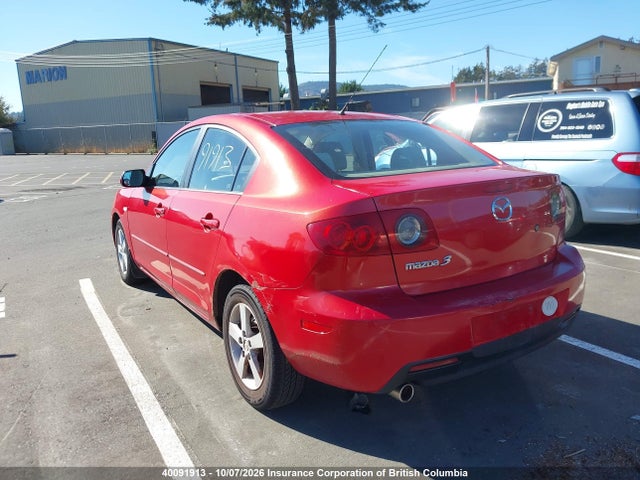 40091913 :رقم المزاد ، JM1BK12F541192722 vin ، 2004 Mazda 3 I مزاد بيع