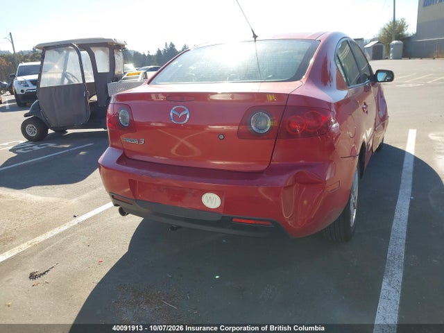 40091913 :رقم المزاد ، JM1BK12F541192722 vin ، 2004 Mazda 3 I مزاد بيع