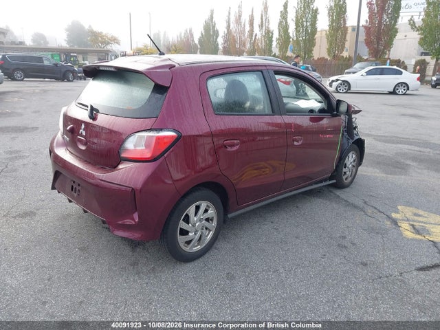 Aukcja sprzedaży 2024 Mitsubishi Mirage Es, vin: ML32AUHJ0RH038971, numer aukcji: 40091923