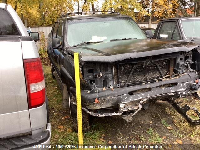 40091934 :رقم المزاد ، 3GNEK12T84G294320 vin ، 2004 Chevrolet Avalanche K1500 مزاد بيع