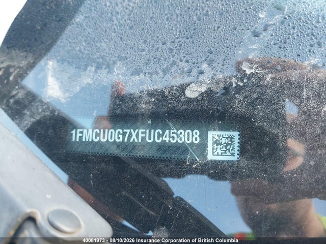 Продаж на аукціоні авто 2015 Ford Escape Se, vin: 1FMCU0G7XFUC45308, номер лоту: 40081973