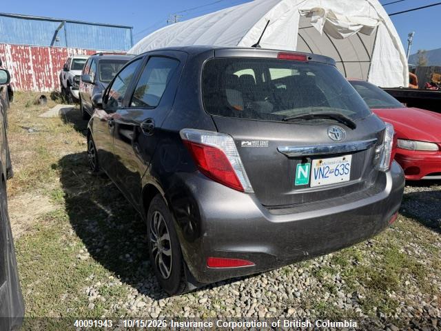 2012 Toyota Yaris მანქანა იყიდება აუქციონზე, vin: JTDKTUD38CD519662, აუქციონის ნომერი: 40091943