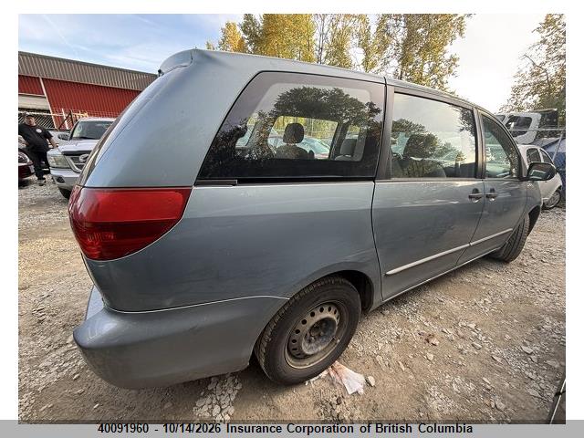 40091960 :رقم المزاد ، 5TDZA29C74S198351 vin ، 2004 Toyota Sienna Ce مزاد بيع