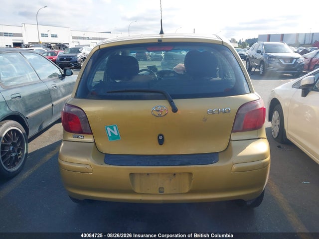 40084725 :رقم المزاد ، JTDKT123150088819 vin ، 2005 Toyota Echo مزاد بيع