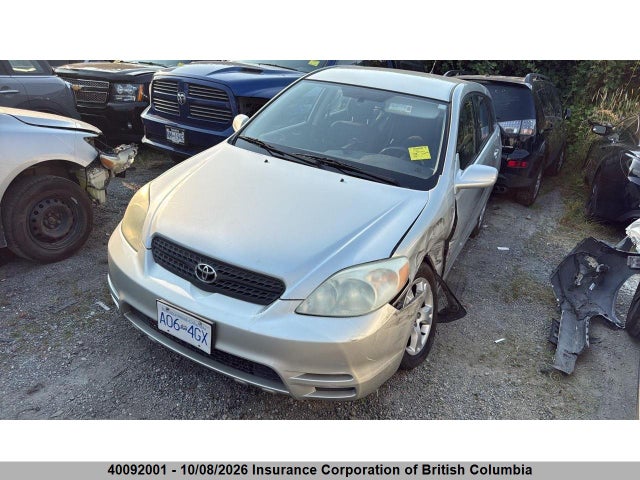 2004 Toyota Corolla Matrix Xr მანქანა იყიდება აუქციონზე, vin: 2T1KR32E04C822611, აუქციონის ნომერი: 40092001