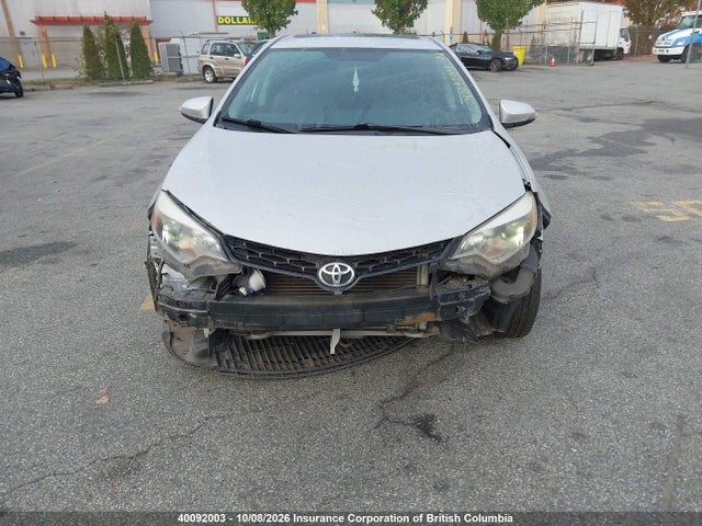2014 Toyota Corolla S მანქანა იყიდება აუქციონზე, vin: 2T1BURHEXEC150728, აუქციონის ნომერი: 40092003