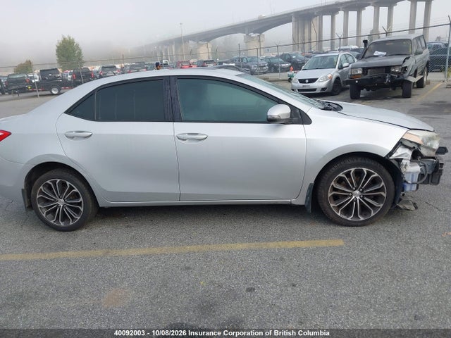 2014 Toyota Corolla S მანქანა იყიდება აუქციონზე, vin: 2T1BURHEXEC150728, აუქციონის ნომერი: 40092003