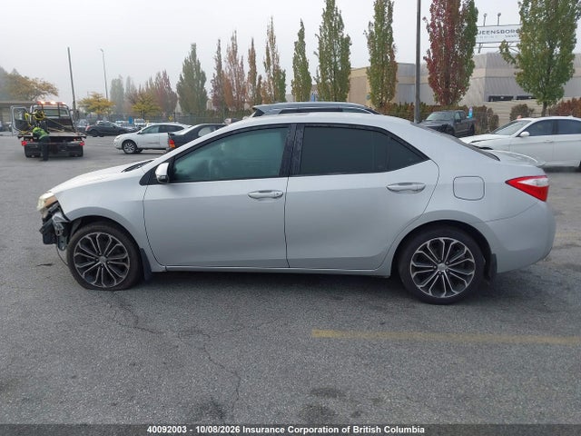 2014 Toyota Corolla S მანქანა იყიდება აუქციონზე, vin: 2T1BURHEXEC150728, აუქციონის ნომერი: 40092003