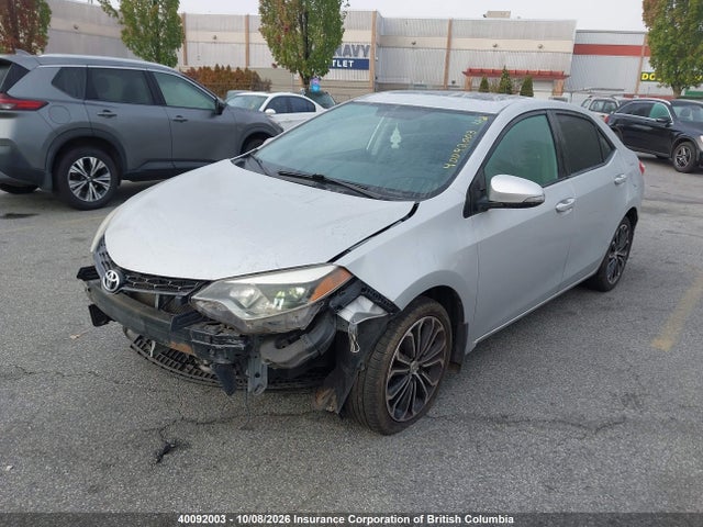 2014 Toyota Corolla S მანქანა იყიდება აუქციონზე, vin: 2T1BURHEXEC150728, აუქციონის ნომერი: 40092003