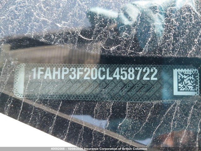 Продажа на аукционе авто 2012 Ford Focus, vin: 1FAHP3F20CL458722, номер лота: 40092008
