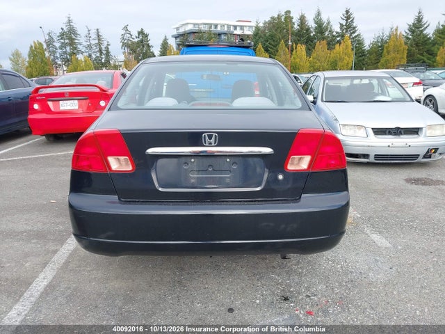 40092016 :رقم المزاد ، 2HGES16611H939500 vin ، 2001 Honda Civic مزاد بيع