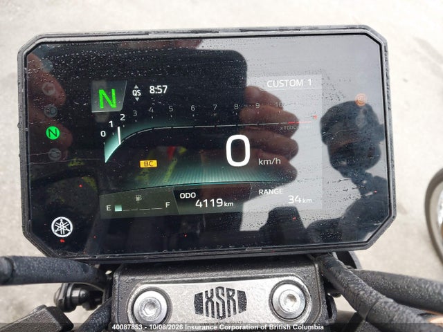 40087853 :رقم المزاد ، JYARN96N0TA000526 vin ، 2026 Yamaha Mtm890 مزاد بيع