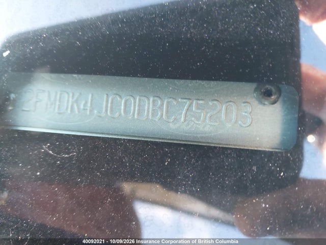 Aukcja sprzedaży 2013 Ford Edge, vin: 2FMDK4JC0DBC75203, numer aukcji: 40092021