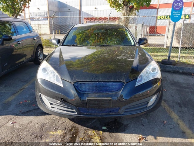 40092030 :رقم المزاد ، KMHHT6KD2CU073182 vin ، 2012 Hyundai Genesis Coupe 2.0t مزاد بيع