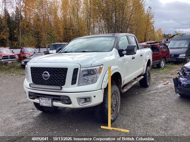 Aukcja sprzedaży 2018 Nissan Titan, vin: 1N6AA1E56JN524220, numer aukcji: 40092041