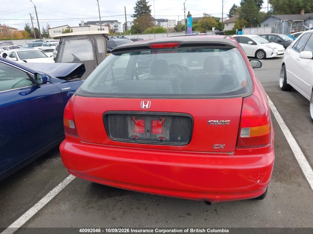 Продажа на аукционе авто 1996 Honda Civic, vin: 2HGEJ6427TH000340, номер лота: 40092046