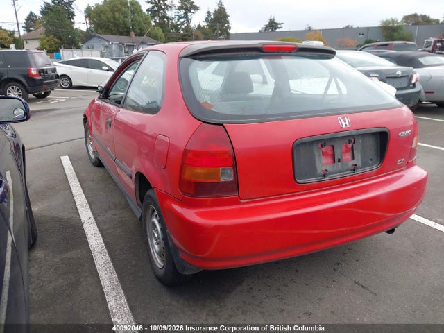 Продажа на аукционе авто 1996 Honda Civic, vin: 2HGEJ6427TH000340, номер лота: 40092046