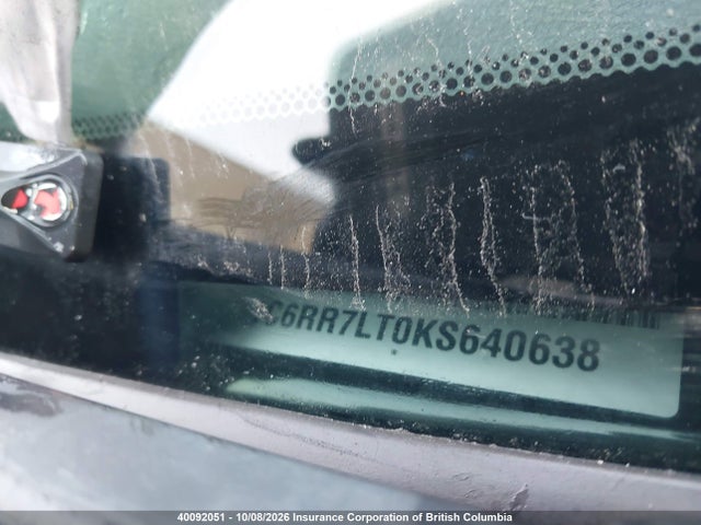Aukcja sprzedaży 2019 Ram 1500 Classic Slt, vin: 1C6RR7LT0KS640638, numer aukcji: 40092051