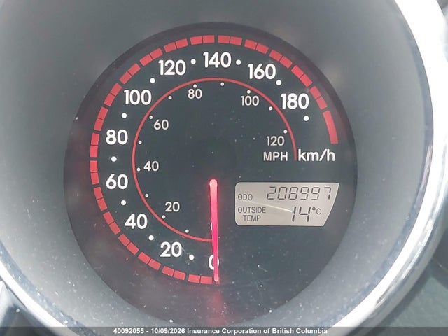 40092055 :رقم المزاد ، 2T1KR32E97C635288 vin ، 2007 Toyota Corolla Matrix Xr مزاد بيع