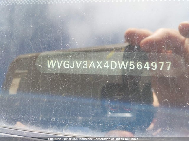 Продаж на аукціоні авто 2013 Volkswagen Tiguan S/se/sel, vin: WVGJV3AX4DW564977, номер лоту: 40092072