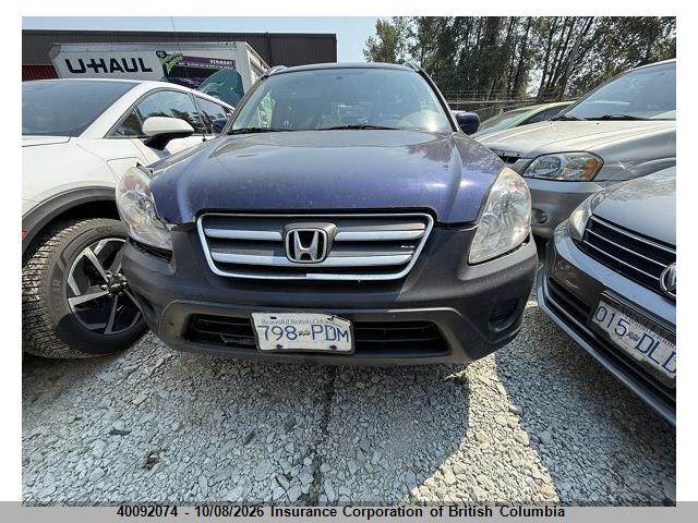 40092074 :رقم المزاد ، JHLRD78855C002415 vin ، 2005 Honda Cr-v مزاد بيع