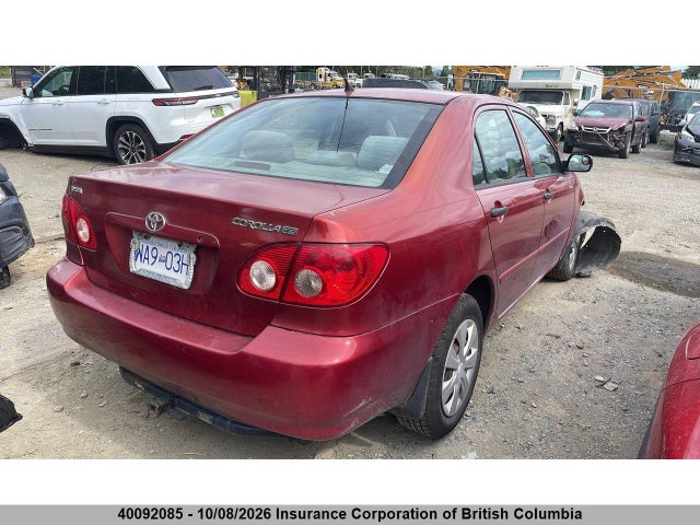 Auction sale of the 2006 Toyota Corolla Ce/le/sport, vin: 2T1BR32E76C627348, lot number: 40092085
