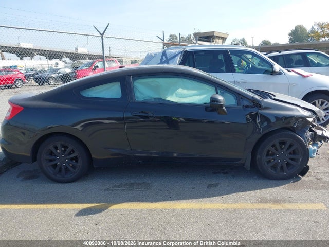40092086 :رقم المزاد ، 2HGFG3B90CH007969 vin ، 2012 Honda Civic مزاد بيع