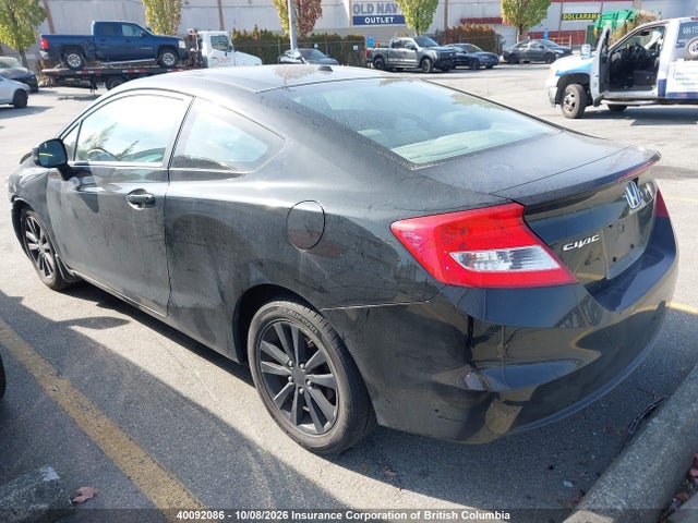 40092086 :رقم المزاد ، 2HGFG3B90CH007969 vin ، 2012 Honda Civic مزاد بيع