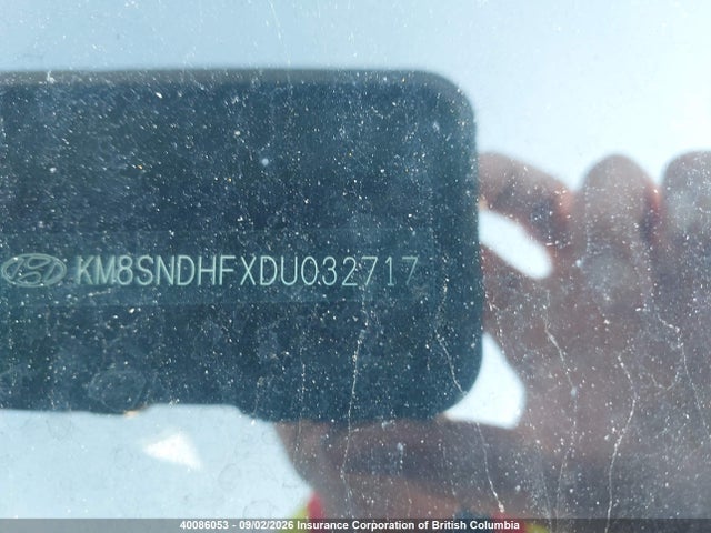Aukcja sprzedaży 2013 Hyundai Santa Fe Gls, vin: KM8SNDHFXDU032717, numer aukcji: 40086053
