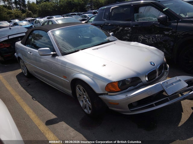 2000 Bmw 323 Ci მანქანა იყიდება აუქციონზე, vin: WBABR3340YEB40658, აუქციონის ნომერი: 40084473